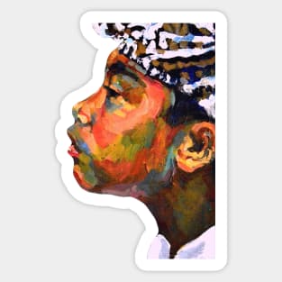 Balinese boy Sticker